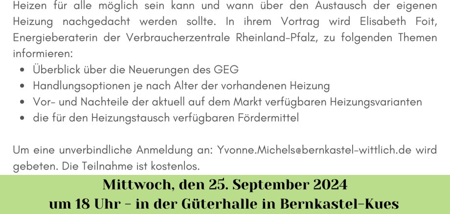 Infoveranstaltung September 24 Heizen Kreisnachrichten - 1